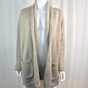 J. Crew merino wool chunky knit cardigan sweater